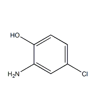 2-氨基-4-氯苯酚結(jié)構(gòu)式